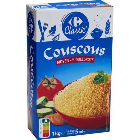 Carrefour Classic' - Couscous grain moyen