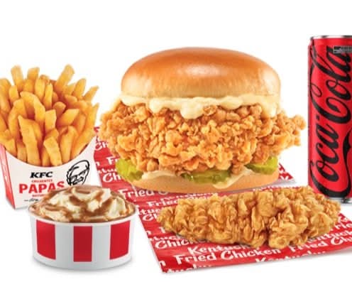 MegaCombo Original Burger + Ke-Tira