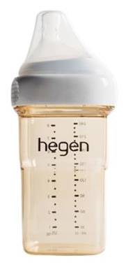 hegan 金色奇蹟PPSU多功能方圓型寬口奶瓶-240ml 1入 #165585