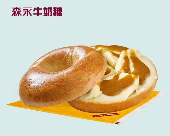 森永牛奶糖乳酪貝果 Morinaga Milk Flavor Candy Cheese Bagel