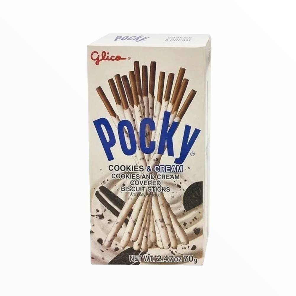 Glico pocky cookies & cream (empaque 70 g)