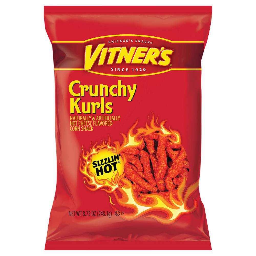 Vitner's Sizzlin' Hot Crunchy Kurls (hot cheese)