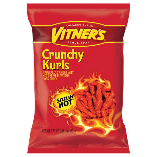 Vitner's Sizzlin' Hot Crunchy Kurls (8.75 oz)