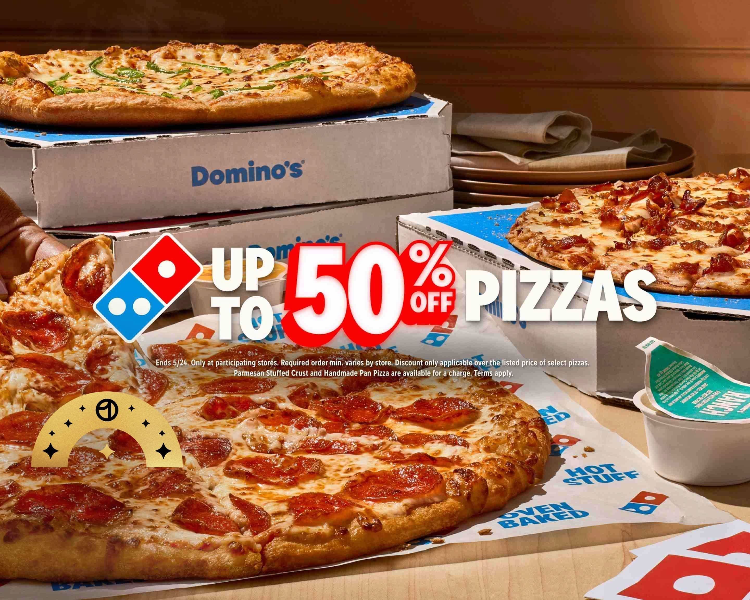 Domino's (821 Rockdale Ave) Menu New Bedford • Order Domino's (821