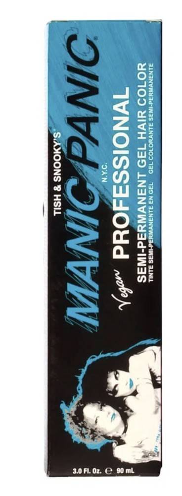 MANIC PANIC PROFESSIONAL SEMI-PERMANENT GEL HAIR COLOR BLUE BAYOU 90 GR. -  Salon Service