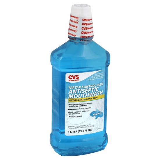 Cvs Pharmacy Antiseptic Mouthwash (blue mint)