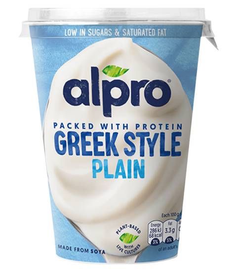 Alpro Greek Style Plain Yoghurt Alternative (400g)