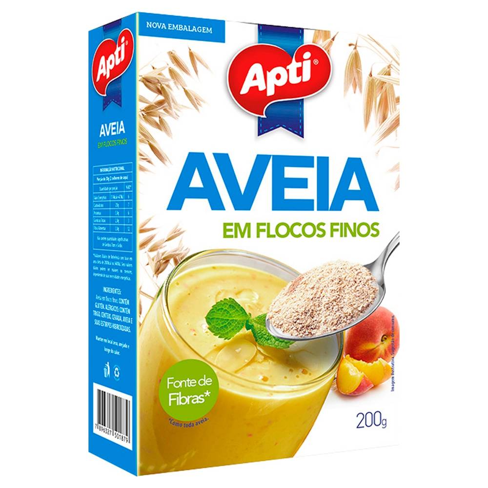 Apti aveia em flocos finos (200 g)