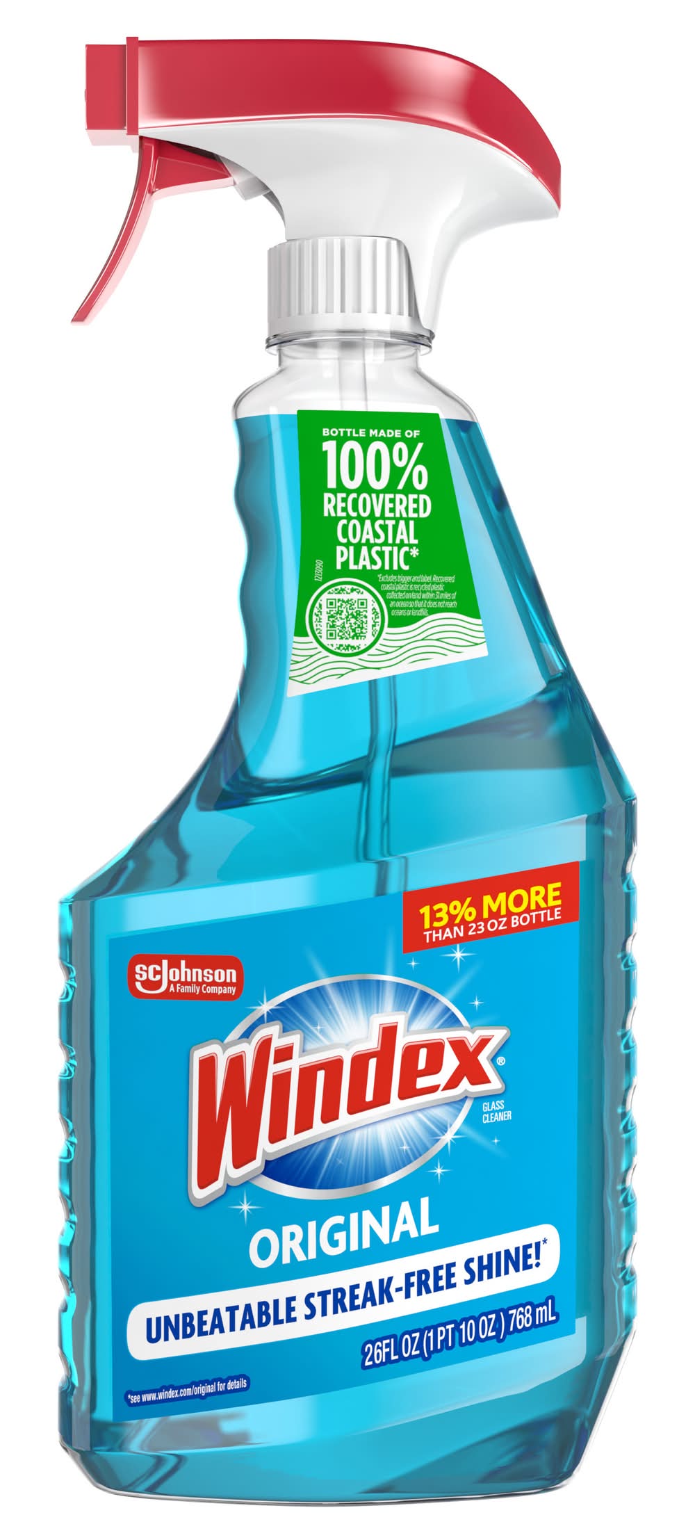 Windex Original Unbeatable Streak-Free Shine! Glass Cleaner Spray (26 fl oz)