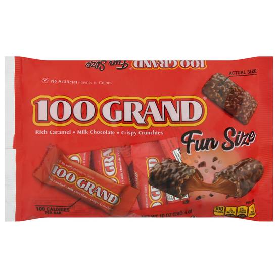 100 Grand Crispy Crunchies Rich Caramel Milk Chocolate