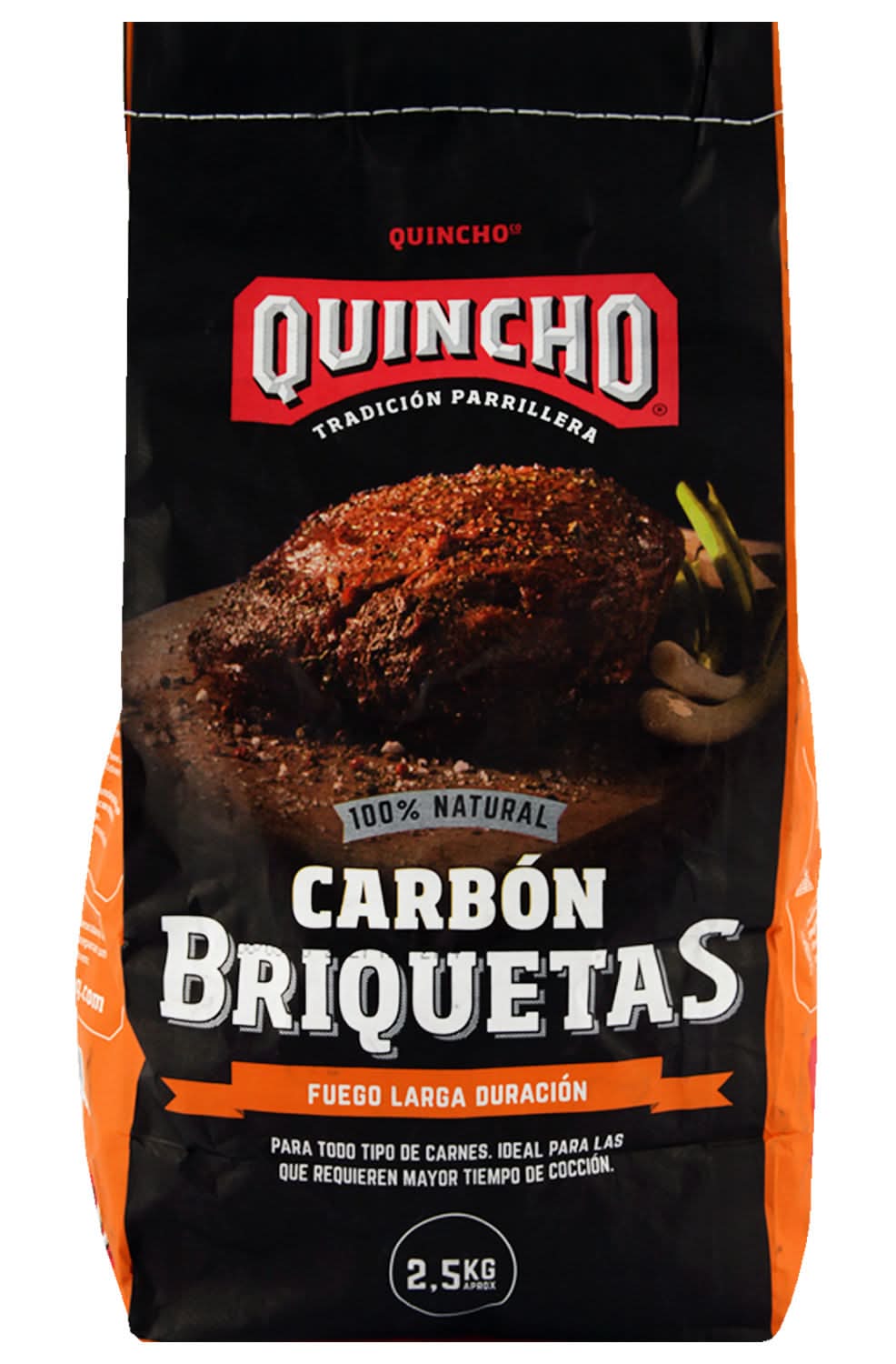 Quincho · Carbón en briquetas (2,5 kg)