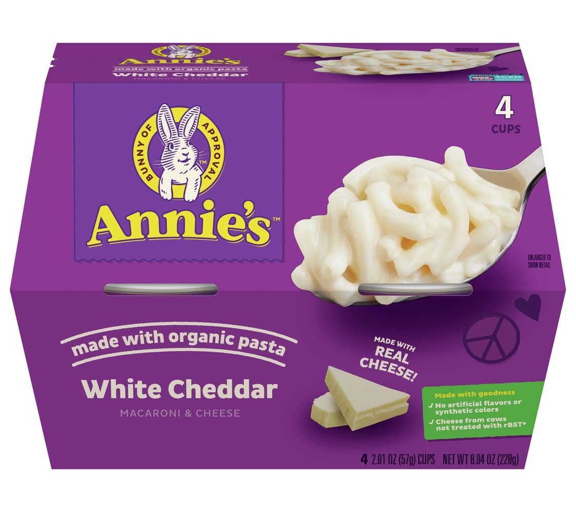 Annie's White Cheddar Macaroni & Cheese Pasta (8 oz)