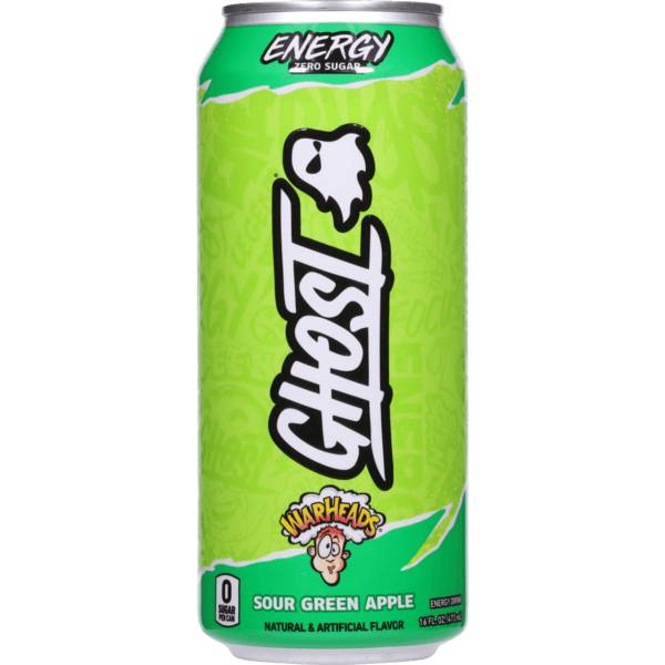 Ghost Warheads Sour Green Apple 16oz