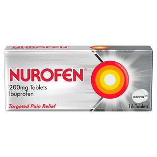 Nurofen 200mg Tablets 16 Tablets