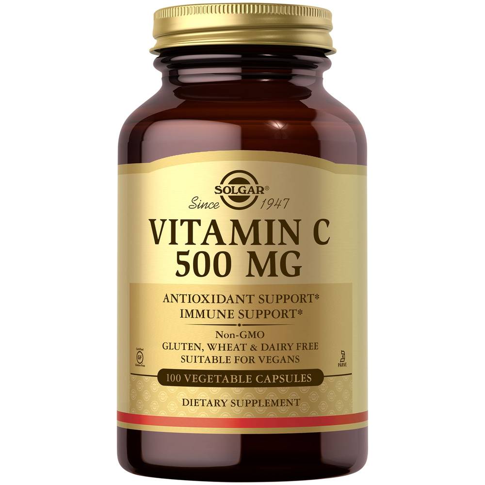 Vitamin C - 500 Mg (100 Vegetarian Capsules)