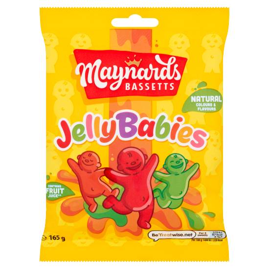 Maynards Bassetts Fruit, Jelly Babies (165g)