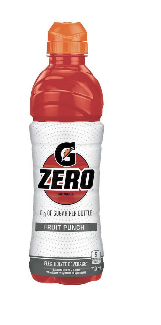 Gatorade Zero Fruit Punch 710ml