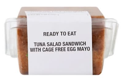 Ready Meal Tuna Salad Sandwich With Cage Free Mayo