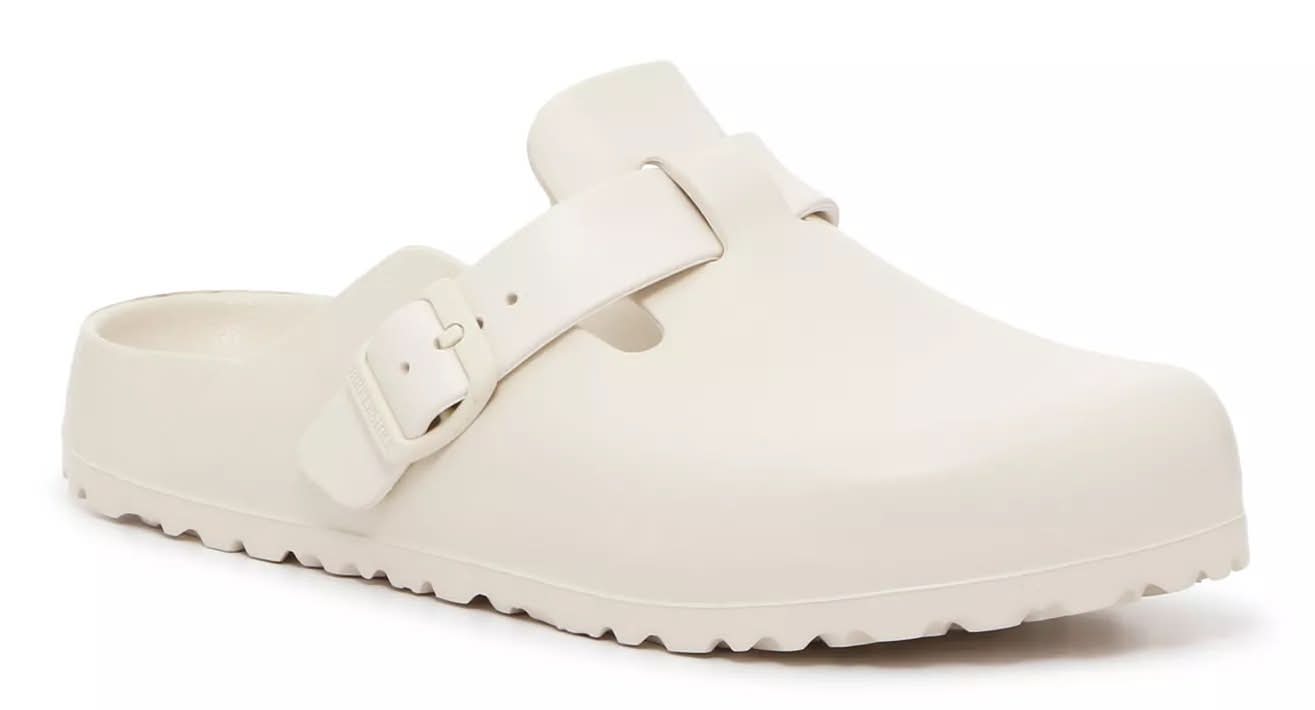 Birkenstock Boston Clog - Men's (Beige Regular/Wide - EU 46 / US Men's 13-13.5 / Women's 15-15.5)