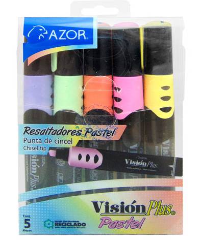AZOR · Resaltadores pastel (50 g)