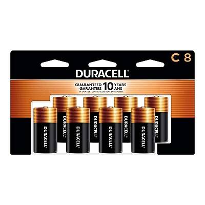 Duracell Coppertop C Alkaline Battery, 8/Pack (MN14R8DW)