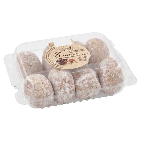 Délices des 7 Vallées Beignets Saveur Choco & Noisettes 8 Pc 200g