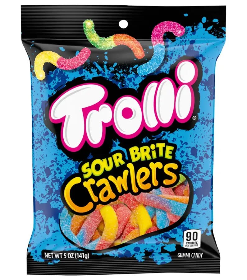 Trolli Sour Brite Crawlers Gummy Candy
