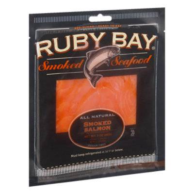Ruby Bay Natural Smked Salmon - 3 Oz