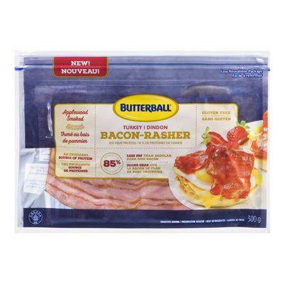 Butterball Smoked Gluten Free Turkey Bacon (300 g)