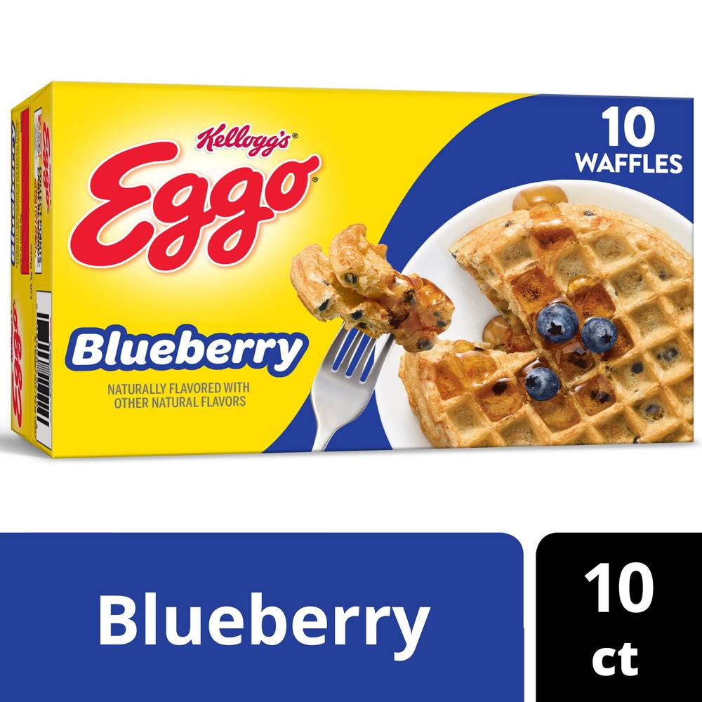 Eggo Kellogg's Blueberry Waffles (10 ct)