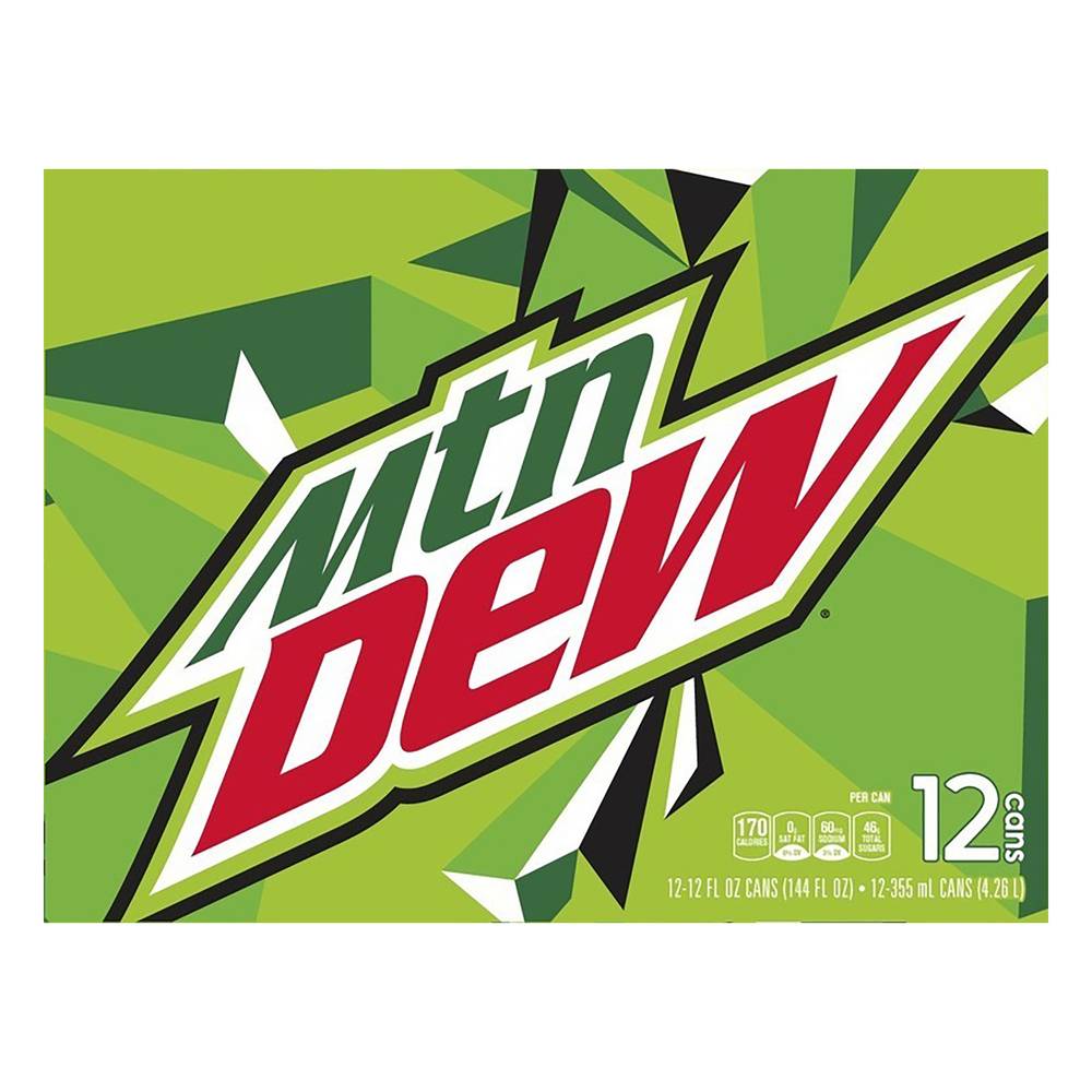 Mtn Dew Soda (12 x 12 fl oz)