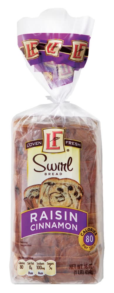 L'oven Fresh Cinnamon Raisin Bread