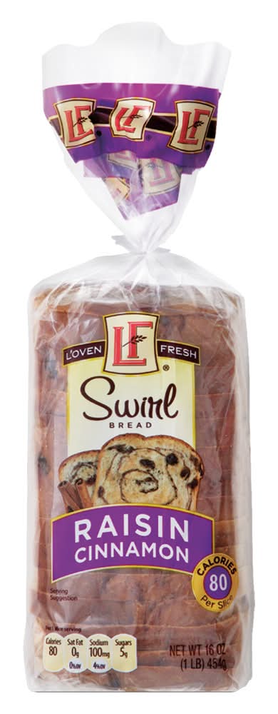 L'oven Fresh 100% Whole Wheat Bread (16 oz)