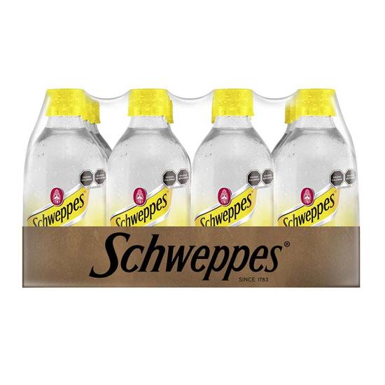 Schweppes agua tónica (6 pack, 296 mL)