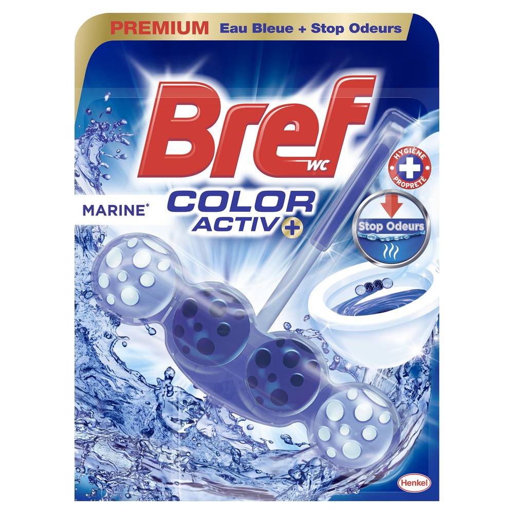 Bref - Wc bloc cuvette color activ+marine