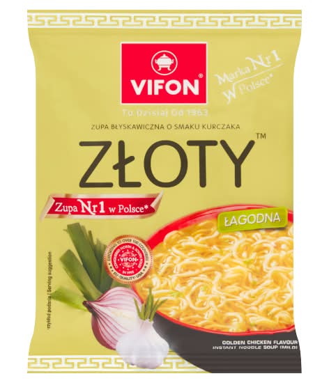 Vifon Chicken, Golden Instant Noodle Soup (70g)