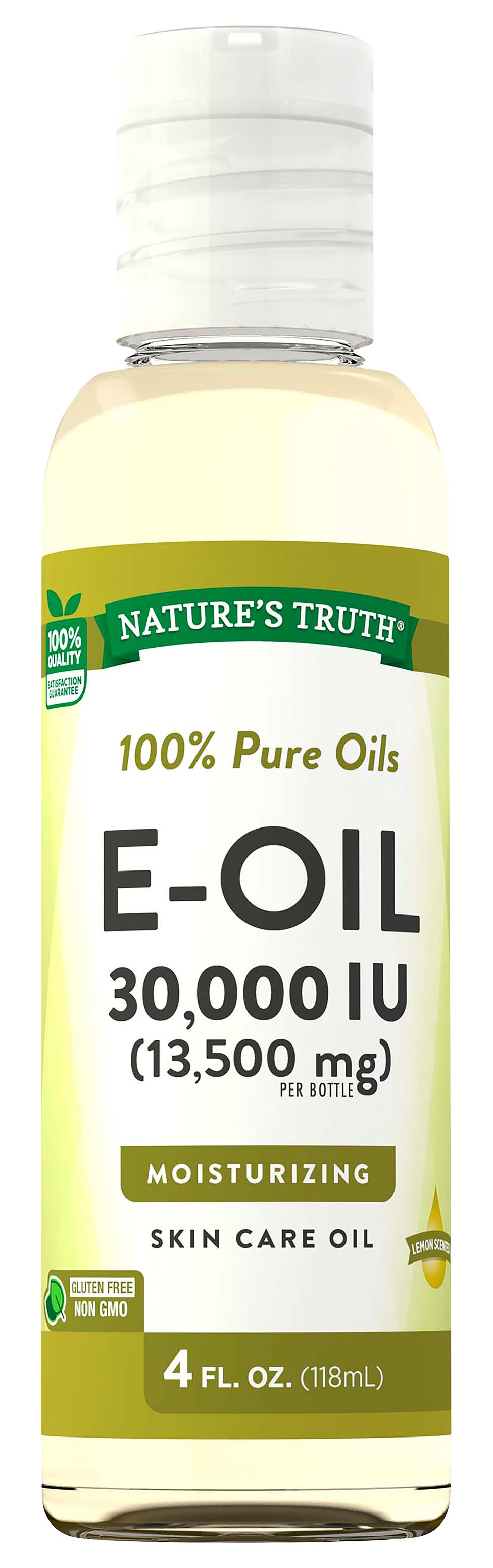 Nature's Truth Moisturizing Lemon Scented E-Oil (4 fl oz)