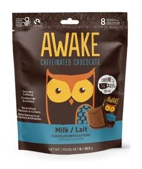 Awake Caffeinated Milk Chocolate Bites (8 x 13.5 g)