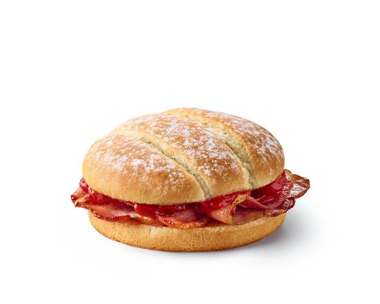 Bacon Roll with Ketchup
