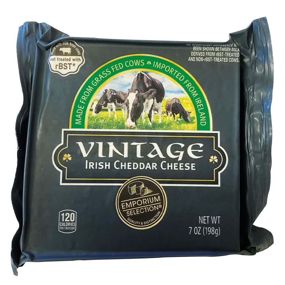 Emporium Selection Vintage Irish Cheddar Cheese (7 oz)