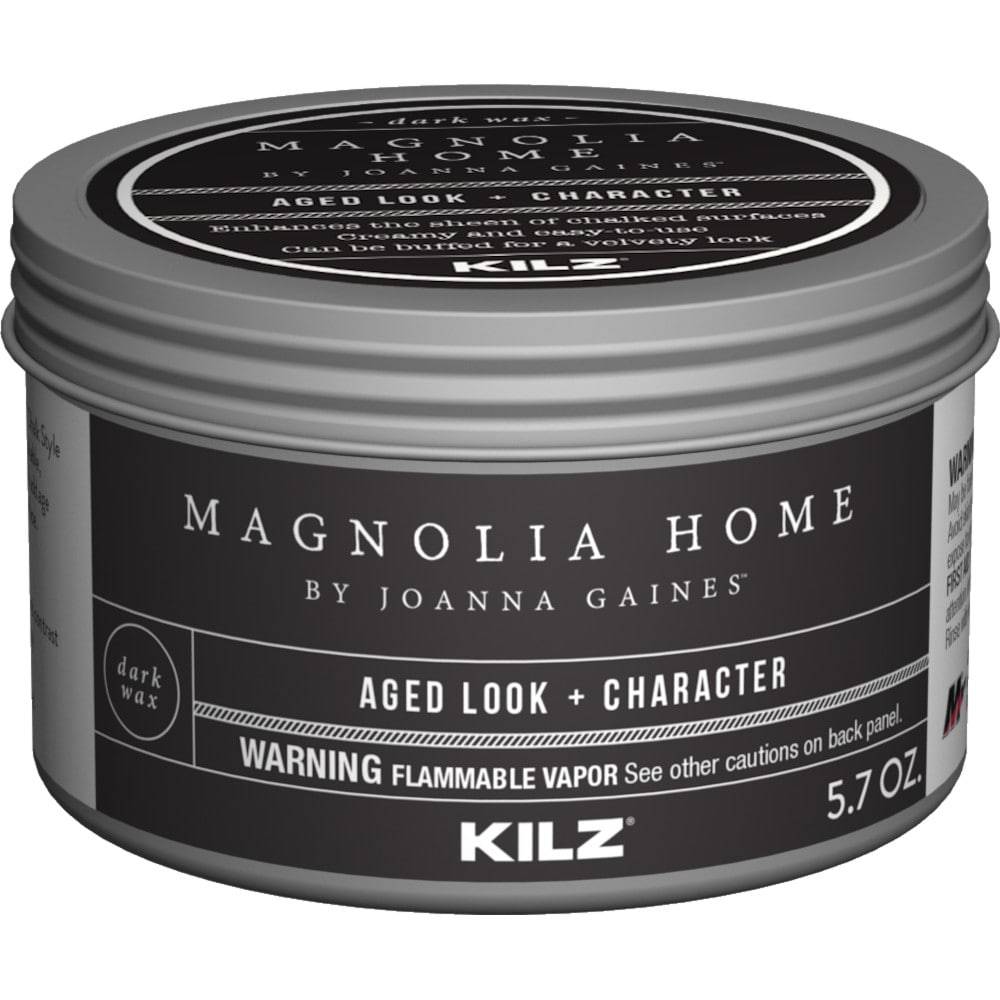 Magnolia Home by Joanna Gaines Dark Wax Oil-based Chalky Paint (6-oz) | M001316