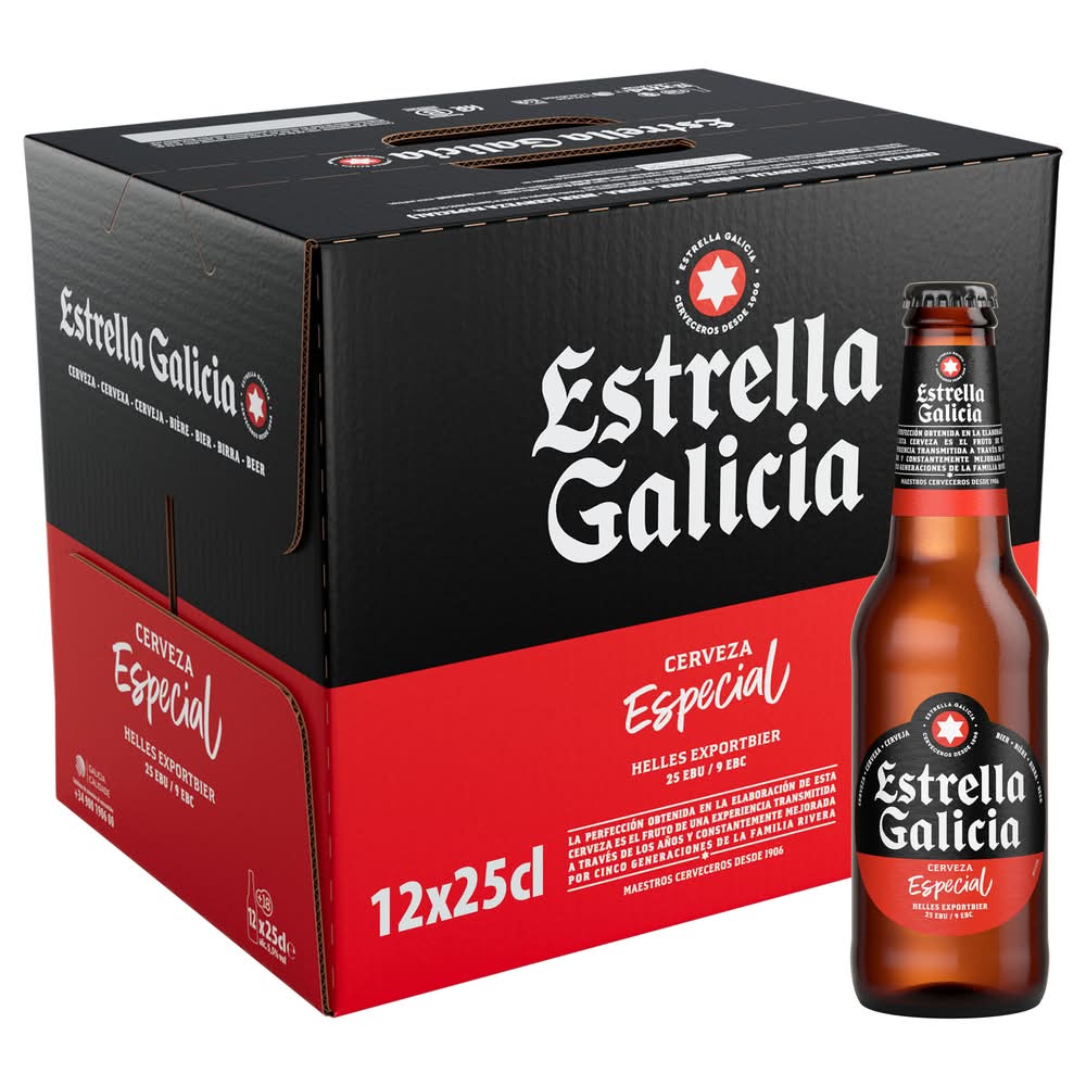Cerveza especial · Estrella Galicia (12 x 250 ml)