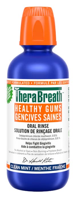 Therabreath rince-bouche gencives saines (menthe fraîche) - therabreath healthy gums oral rinse, clean mint (473 g)