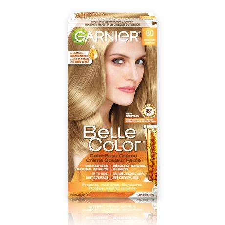 Garnier Belle Creme Permanent Hair Colour, 80-Medium Blonde