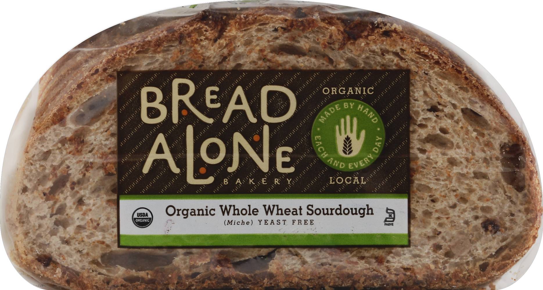 Bread Alone Organic Whole Wheat Sourdough, Wheat-Sour (22 oz)