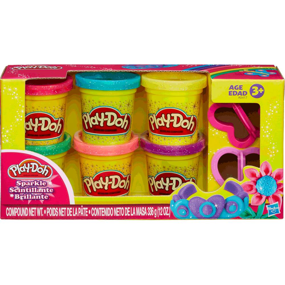 Play-doh colección sparkle (1 set)