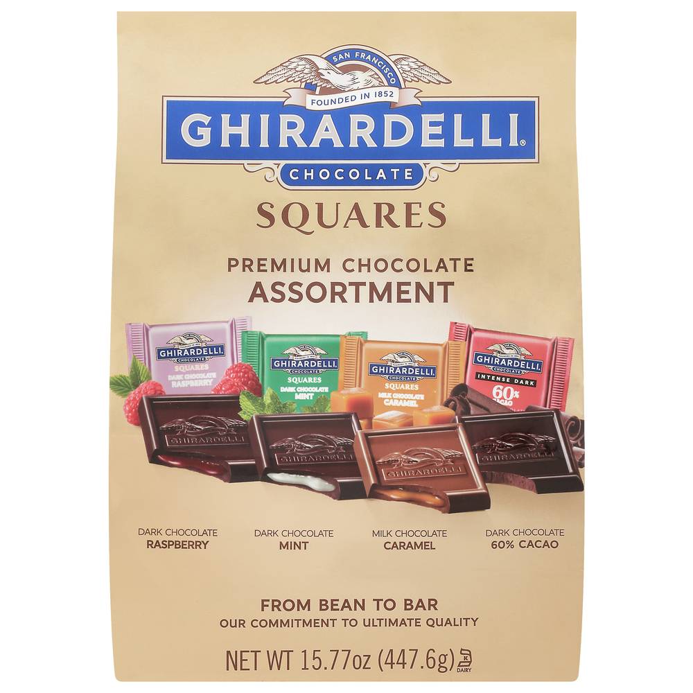 Ghirardelli Squares Premium Chocolates, Assorted (15.77 oz)