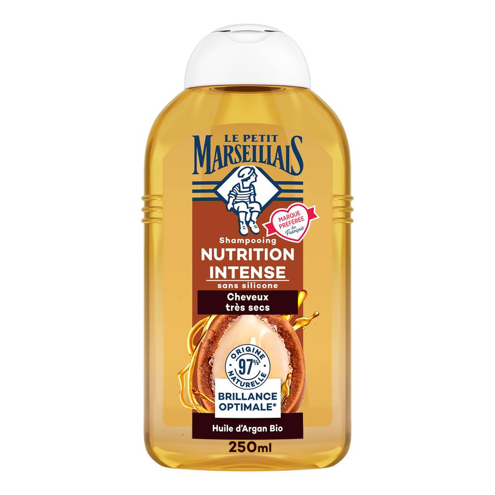 Le Petit Marseillais - Shampoing nutrition richesse infusion calendula & argan (250 ml)