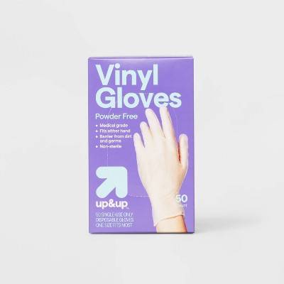 Up&Up Vinyl Disposable Gloves (50 ct)