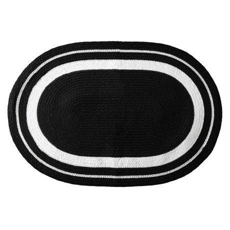 Tapis De Cuisine Thyme & Table, Noir Et Blanc